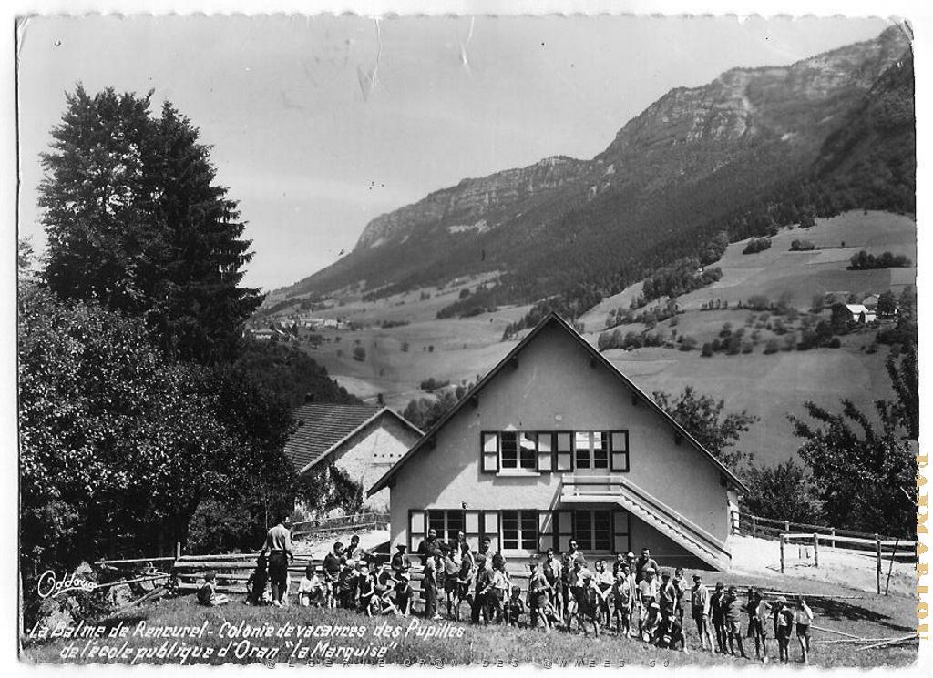 COLO LA PEYROUSE 1956 SEJOUR DANS LE VERCORS A LA BALME DE RENCUREL.JPG